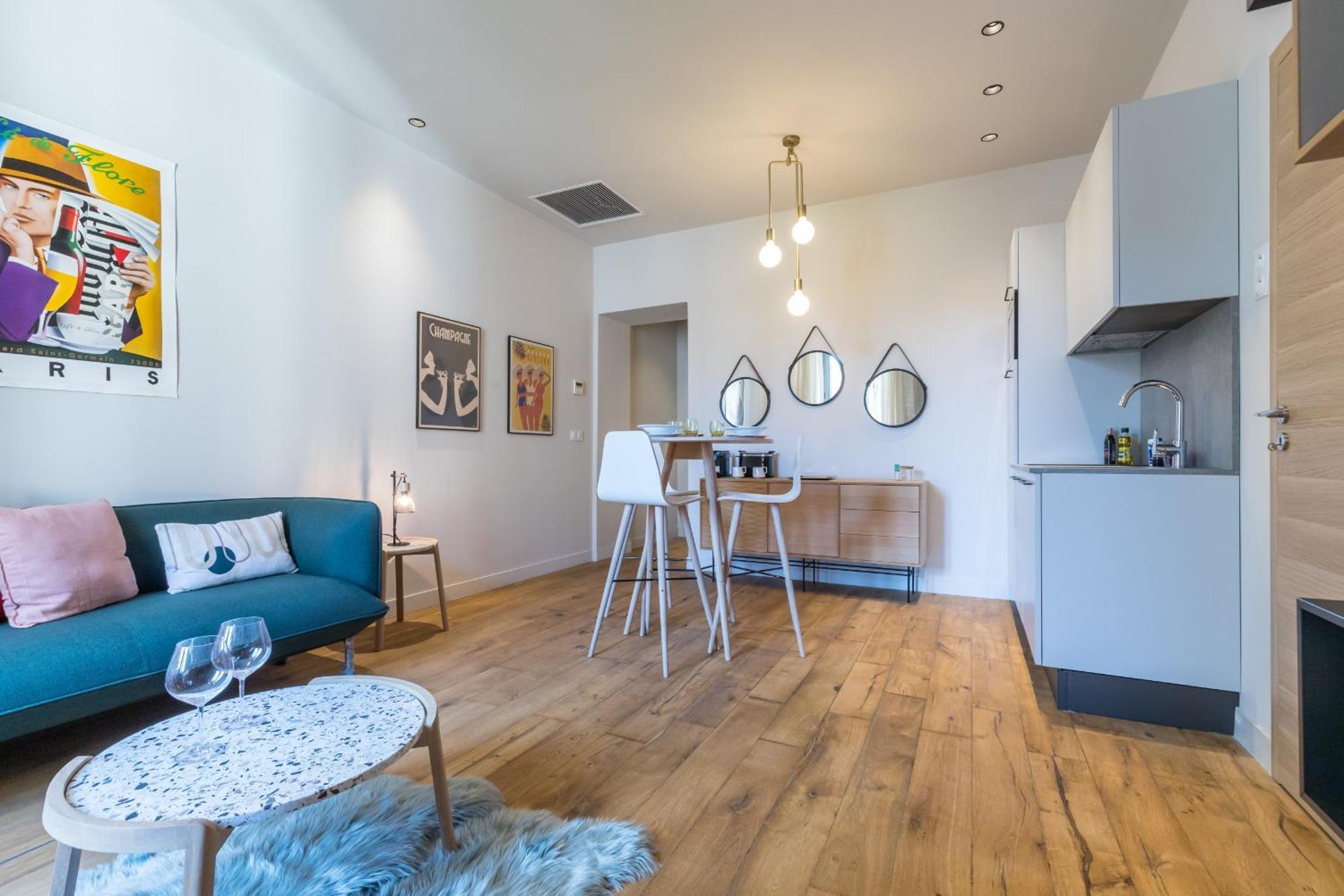 Refined & Cozy 1 Bedroom Downtown Nice Exterior foto